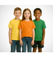 Soft Cotton Kids T-Shirts – Breathable, Durable, Organic Fabric, Fun Prints, Comfortable Fit for Everyday Wear, Machine Washable, Sizes 2T to 16Y, Unisex Design